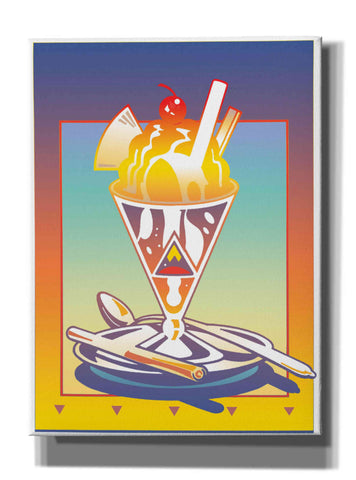 Image of 'Sunday Bloody Sundae' by David Chestnutt, Giclee Canvas Wall Art