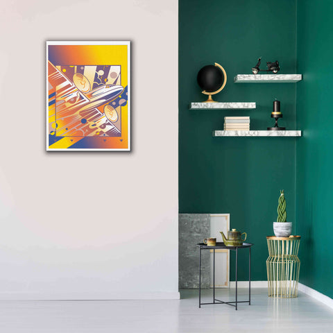 Image of 'Taking Off Yellow' by David Chestnutt, Giclee Canvas Wall Art,26 x 34