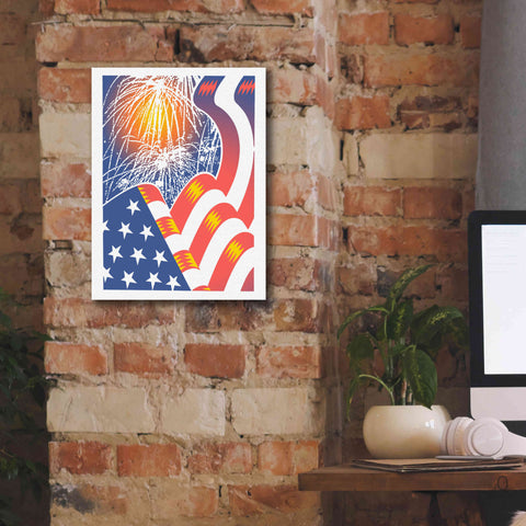 Image of 'The Fourth' by David Chestnutt, Giclee Canvas Wall Art,12 x 16