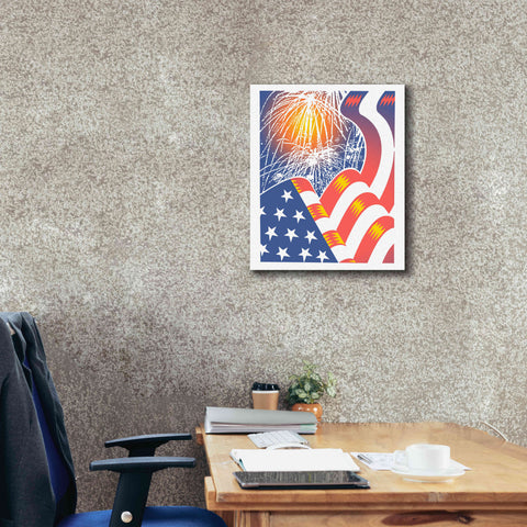 Image of 'The Fourth' by David Chestnutt, Giclee Canvas Wall Art,20 x 24