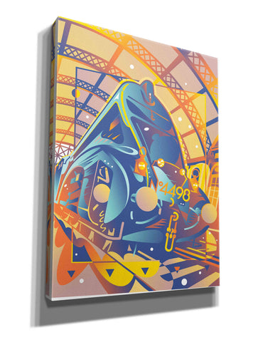 Image of 'Train In Station' by David Chestnutt, Giclee Canvas Wall Art