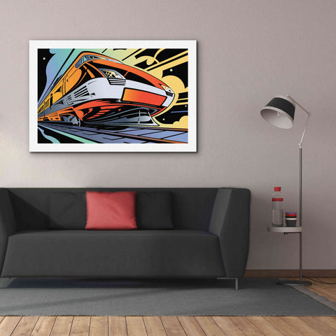 Image of 'Train-High Speed' by David Chestnutt, Giclee Canvas Wall Art,60 x 40