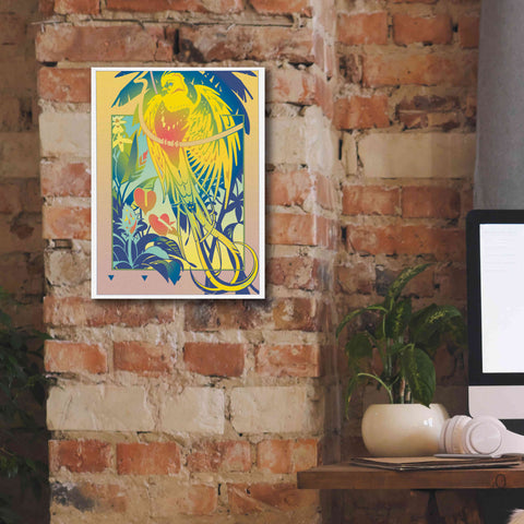 Image of 'Tropical Garden' by David Chestnutt, Giclee Canvas Wall Art,12 x 16