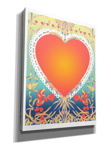 Image of 'Valentine Heart' by David Chestnutt, Giclee Canvas Wall Art