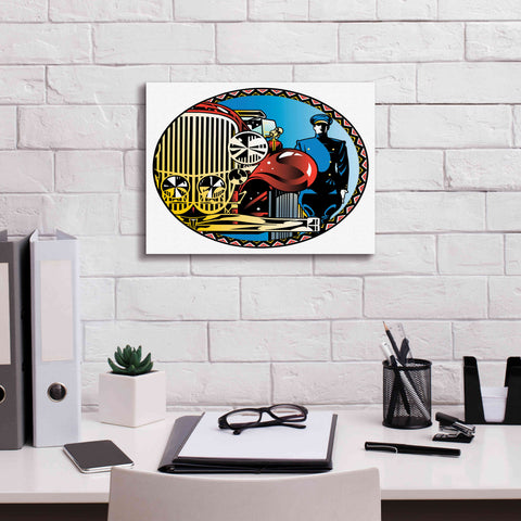 Image of 'Valet' by David Chestnutt, Giclee Canvas Wall Art,16 x 12