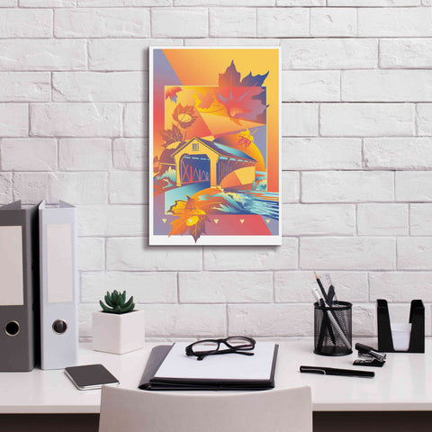 Image of 'Vermont' by David Chestnutt, Giclee Canvas Wall Art,12 x 18