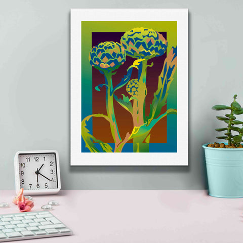 Image of 'Artichoke' by David Chestnutt, Giclee Canvas Wall Art,12 x 16