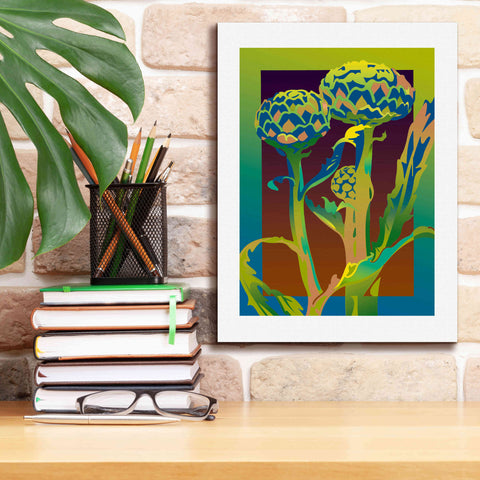 Image of 'Artichoke' by David Chestnutt, Giclee Canvas Wall Art,12 x 16