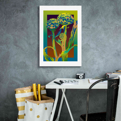 Image of 'Artichoke' by David Chestnutt, Giclee Canvas Wall Art,18 x 26