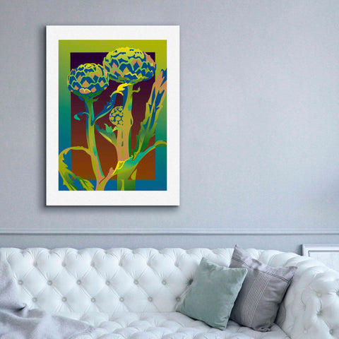 Image of 'Artichoke' by David Chestnutt, Giclee Canvas Wall Art,40 x 54