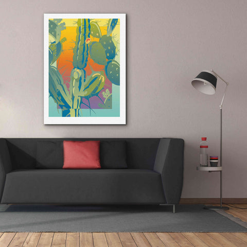 Image of 'Cactus' by David Chestnutt, Giclee Canvas Wall Art,40 x 54