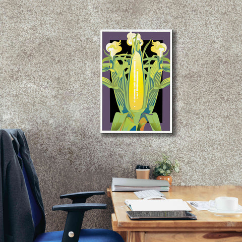Image of 'Corn' by David Chestnutt, Giclee Canvas Wall Art,18 x 26