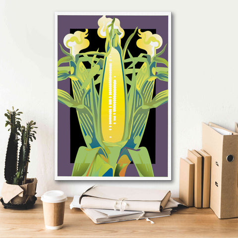 Image of 'Corn' by David Chestnutt, Giclee Canvas Wall Art,18 x 26