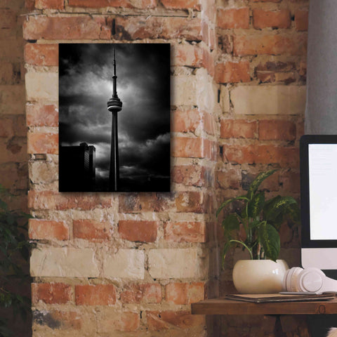 Image of 'CN Tower Toronto Canada No 6' by Brian Carson, Giclee Canvas Wall Art,12 x 16
