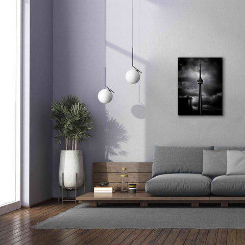Image of 'CN Tower Toronto Canada No 6' by Brian Carson, Giclee Canvas Wall Art,26 x 34
