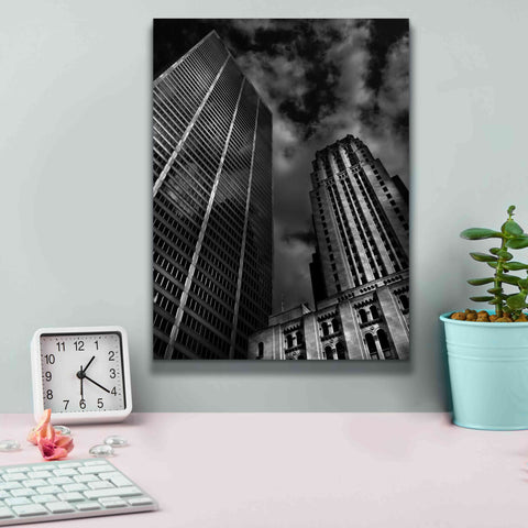 Image of 'Commerce Court Courtyard View No 1' by Brian Carson, Giclee Canvas Wall Art,12 x 16