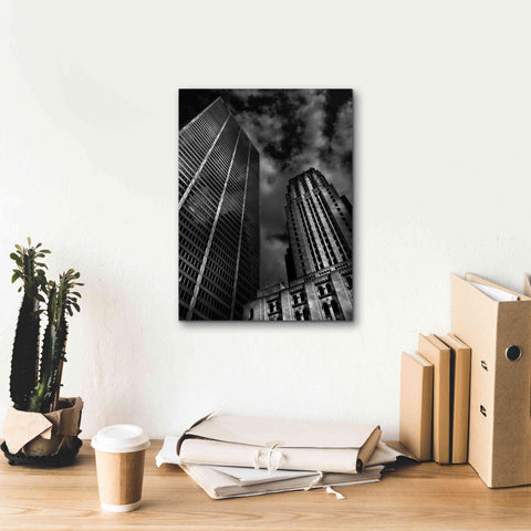 Image of 'Commerce Court Courtyard View No 1' by Brian Carson, Giclee Canvas Wall Art,12 x 16