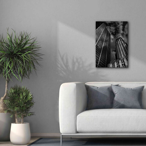 Image of 'Commerce Court Courtyard View No 1' by Brian Carson, Giclee Canvas Wall Art,18 x 26