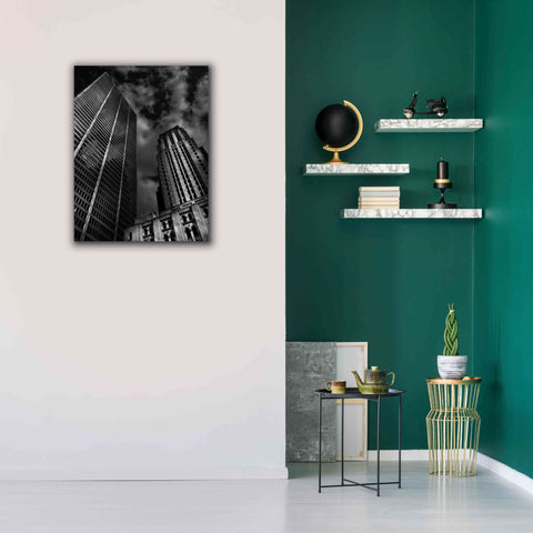 Image of 'Commerce Court Courtyard View No 1' by Brian Carson, Giclee Canvas Wall Art,26 x 34