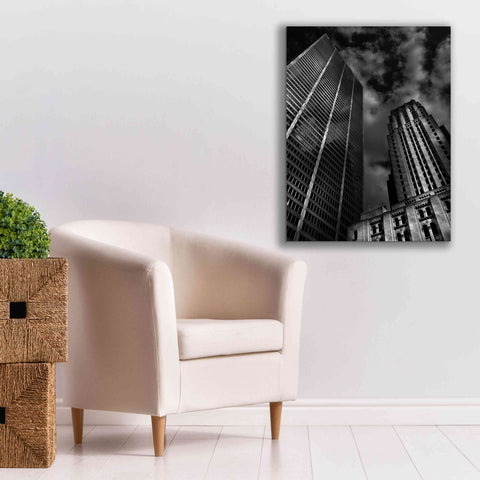 Image of 'Commerce Court Courtyard View No 1' by Brian Carson, Giclee Canvas Wall Art,26 x 34