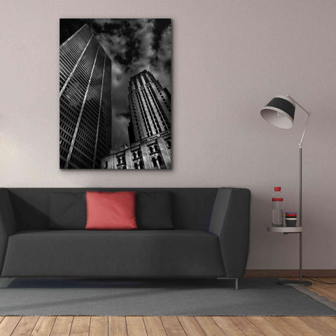 Image of 'Commerce Court Courtyard View No 1' by Brian Carson, Giclee Canvas Wall Art,40 x 54