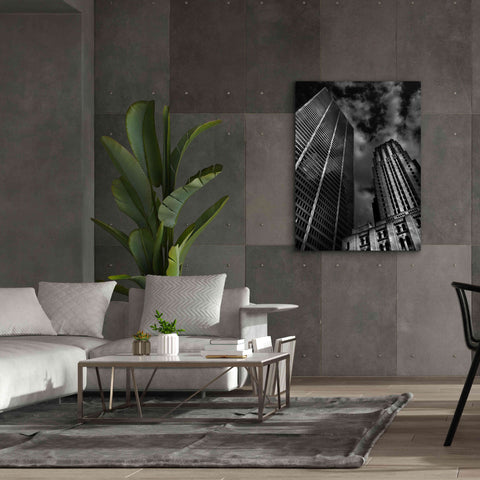 Image of 'Commerce Court Courtyard View No 1' by Brian Carson, Giclee Canvas Wall Art,40 x 54