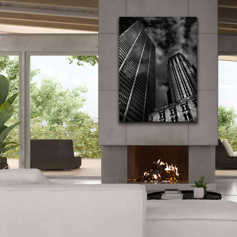 Image of 'Commerce Court Courtyard View No 1' by Brian Carson, Giclee Canvas Wall Art,40 x 54