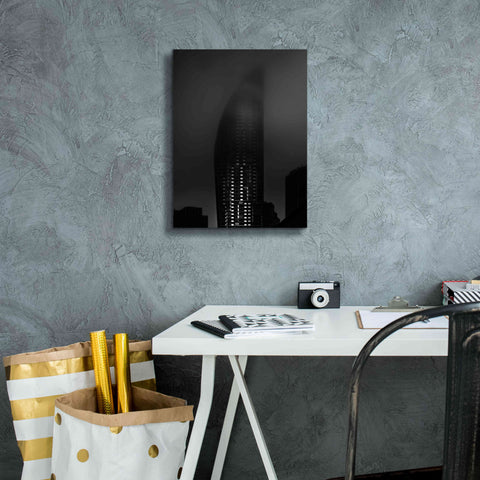 Image of 'Downtown Fogfest No 19' by Brian Carson, Giclee Canvas Wall Art,12 x 16