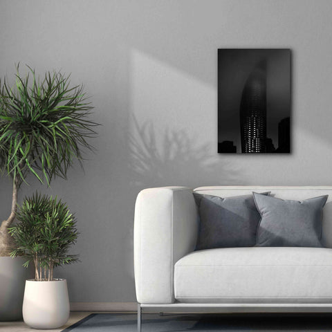 Image of 'Downtown Fogfest No 19' by Brian Carson, Giclee Canvas Wall Art,18 x 26