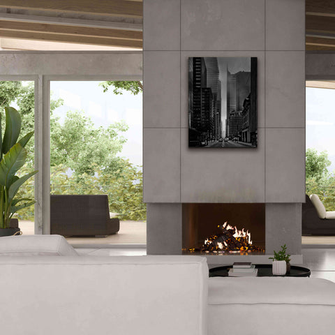 Image of 'Downtown Fogfest No 25' by Brian Carson, Giclee Canvas Wall Art,26 x 34