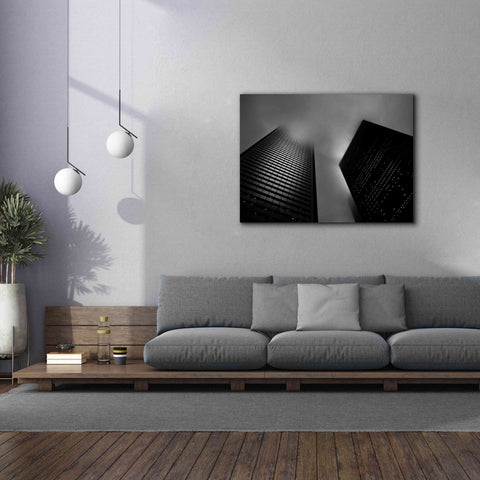 Image of 'Downtown Fogfest No 33' by Brian Carson, Giclee Canvas Wall Art,54 x 40