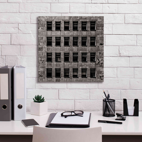 Image of 'Geometry No 12' by Brian Carson, Giclee Canvas Wall Art,18 x 18