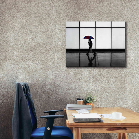 Image of 'It Was A Rainy Day No 5' by Brian Carson, Giclee Canvas Wall Art,34 x 26