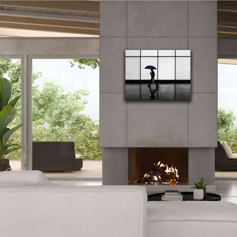 Image of 'It Was A Rainy Day No 5' by Brian Carson, Giclee Canvas Wall Art,34 x 26