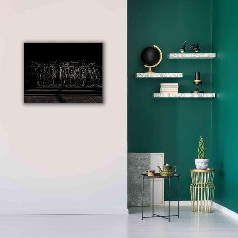 Image of 'Morning Commute No 1' by Brian Carson, Giclee Canvas Wall Art,34 x 26