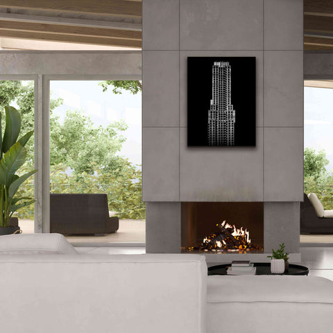 Image of 'No 35 Balmuto St' by Brian Carson, Giclee Canvas Wall Art,26 x 34