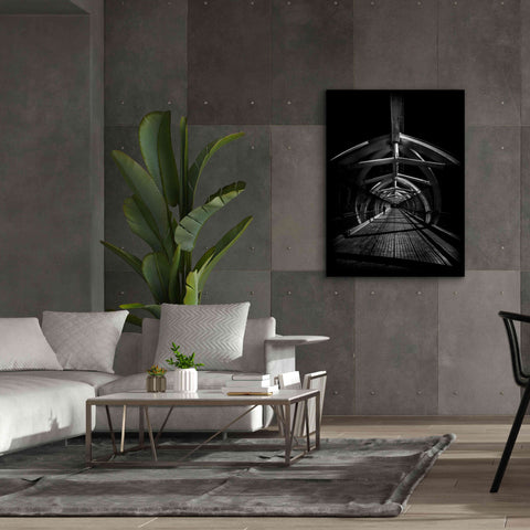 Image of 'Puente de Luz Pedestrian Bridge No 1' by Brian Carson, Giclee Canvas Wall Art,40 x 54