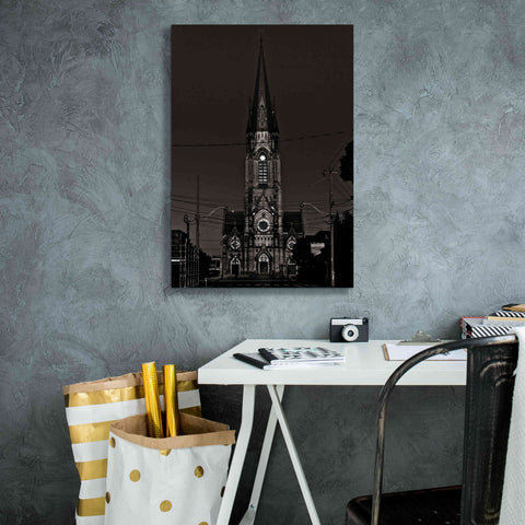 Image of 'St. Mary's Church No 1' by Brian Carson, Giclee Canvas Wall Art,18 x 26