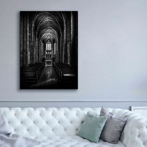 Image of 'Trinity College Chapel' by Brian Carson, Giclee Canvas Wall Art,40 x 54