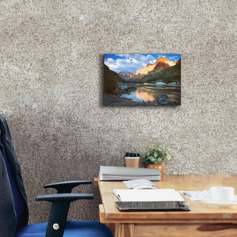 Image of 'Grand Canyon River' by Thomas Haney, Giclee Canvas Wall Art,18 x 12