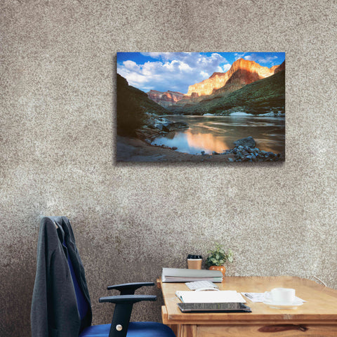 Image of 'Grand Canyon River' by Thomas Haney, Giclee Canvas Wall Art,40 x 26