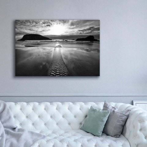 Image of 'Harris Stream 1 B&W' by Thomas Haney, Giclee Canvas Wall Art,60 x 40