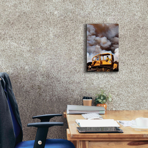 Image of 'Dozer' by Thomas Haney, Giclee Canvas Wall Art,12 x 18