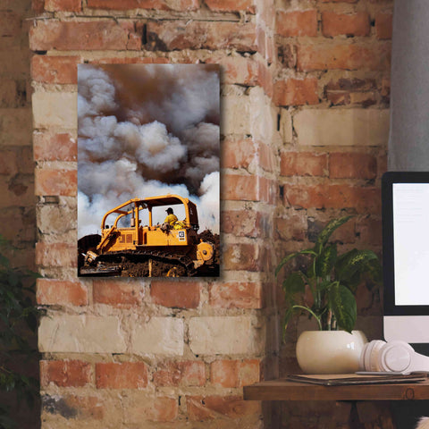 Image of 'Dozer' by Thomas Haney, Giclee Canvas Wall Art,12 x 18