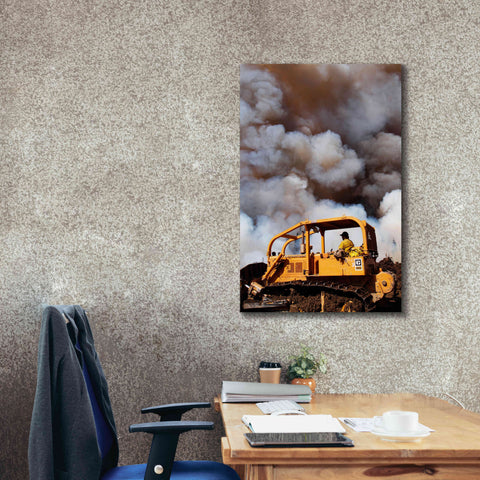 Image of 'Dozer' by Thomas Haney, Giclee Canvas Wall Art,26 x 40