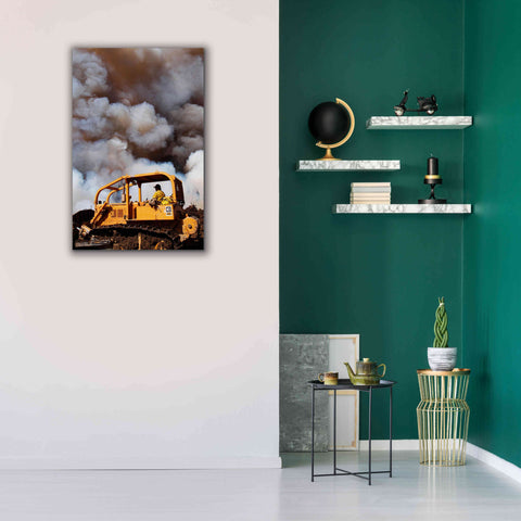 Image of 'Dozer' by Thomas Haney, Giclee Canvas Wall Art,26 x 40