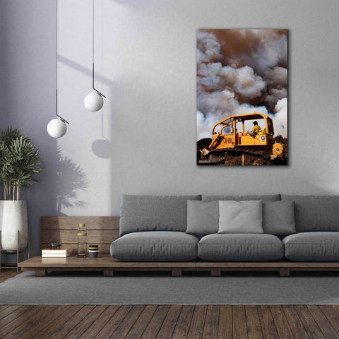 Image of 'Dozer' by Thomas Haney, Giclee Canvas Wall Art,40 x 60