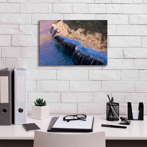 Image of 'Havasu Waterfall' by Thomas Haney, Giclee Canvas Wall Art,18 x 12