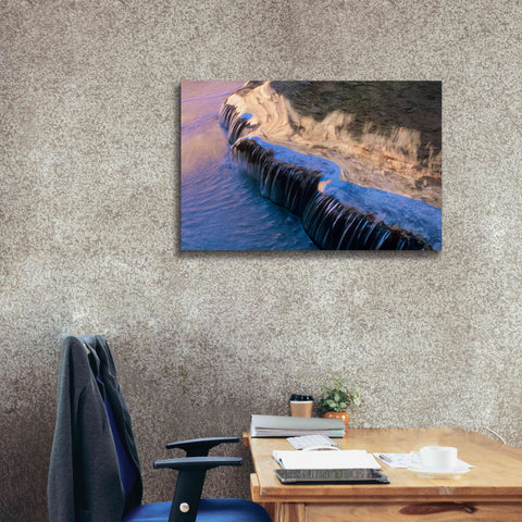Image of 'Havasu Waterfall' by Thomas Haney, Giclee Canvas Wall Art,40 x 26