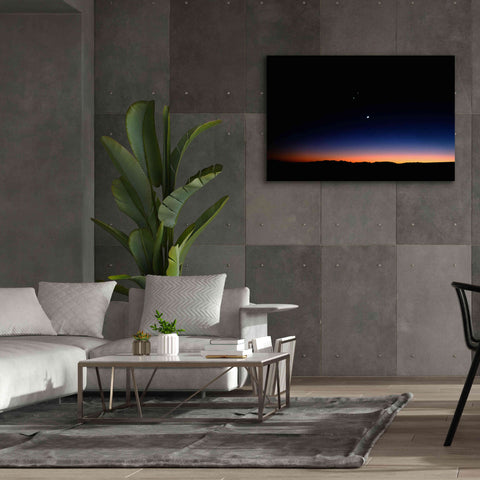 Image of 'Moon Planets' by Thomas Haney, Giclee Canvas Wall Art,60 x 40